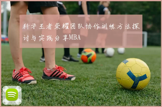 科学王者荣耀团队协作训练方法探讨与实践分享MBA